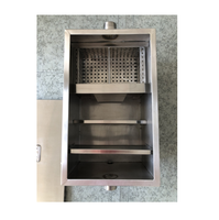 Filtre à graisse commercial en acier inoxydable pour eaux usées de cuisine, séparateur d'eau de cuisson multi-étages