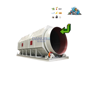 Equipo de Cribado Industrial con Trommel, Separación Eficiente por Tamaño, Residuos Sólidos Municipales, Escombros de Demolición, Diseño Duradero - Product Image 1
