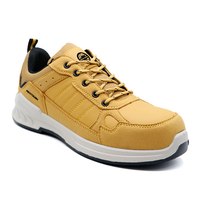Chaussures de sécurité MaxiTough antistatiques en microfibre avec embout en fibre de verre pour la construction, toutes saisons, PU/PU, logo et couleur personnalisés