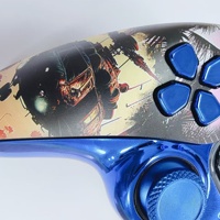 Kit complet de 13 pièces pour personnaliser la coque de remplacement pour manette PS5, coque universelle anti-rayures GTA pour manette PS5