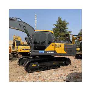 Precio al por mayor venta de excavadoras de oruga Volvo EC210 de 21 toneladas usadas pocas horas de trabajo certificado EPA CE - Product Image 1