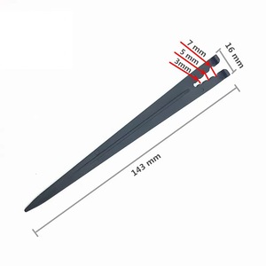 Support d'irrigation de jardin de type C, noir, ABS, système d'irrigation goutte à goutte, tige de fixation, tige d'insertion pour micro-asperseur, pour tuyau d'irrigation - Product Image 4