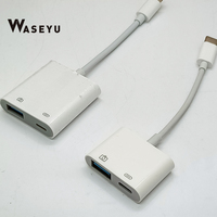 Station d'accueil USB-C 2-en-1 avec alimentation USB PD, OTG USB 3.1 et hub USB multi-ports pour MacBook et PC