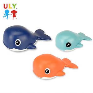 Nouveau design de jouets de bain de baleine de natation mignons pour enfants jouets de bain de bébé en plastique à remonter pour la douche et la salle de bain - Product Image 2