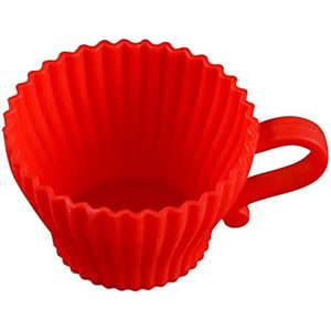 Silicone Round Muffin Cupcake Mold Oven Safe Dishwasher Safe For Baking Cupcakes Cake Tools - Product Image 4