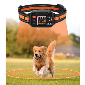 Portátil inalámbrico multifuncional GPS satélite fijo electrónico perro sonido vibración entrenamiento valla electrónica <span class=keywords><strong>collar</strong></span> de choque - Product Image 1