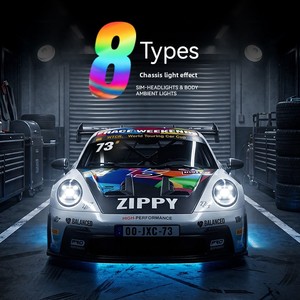 Auto RC Drift JXC 1/43 Modello in Scala Completa, Auto <span class=keywords><strong>da</strong></span> Corsa <span class=keywords><strong>Telecomandata</strong></span> GTR3S PO4302 con Giroscopio e Illuminazione, Giocattolo <span class=keywords><strong>da</strong></span> Scrivania per Bambini, Novità 2026 - Product Image 2