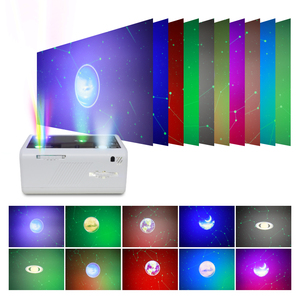 USB LED Starry Sky Lamp 12 <strong>Constellation</strong> Moonlight Box <strong>Projector</strong> 10-Color Background Light for Living Room Plug-In Power Supply - Product Image 2