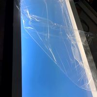 Panneau lumineux LED d'intérieur à lumière artificielle, effet ciel virtuel, dimmable, lumière bleue circadienne