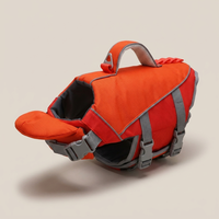 Gilet de sauvetage réfléchissant en polyester Ripstop pour chien, maillot de bain flottant de sécurité pour chiot, pour piscine, plage et activités extérieures en été