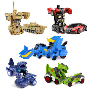 Jouet robot dinosaure transformable pour enfants de 4 à 6 ans, matériau ABS éducatif, couleur verte - Product Image 5