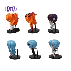 Figurines d'action d'anime de dessin animé japonais en PVC, figurines de jeu, <span class=keywords><strong>Rei</strong></span> <span class=keywords><strong>Ayanami</strong></span> Asuka Langley, version Q, 6 styles de figurines - Product Image 4