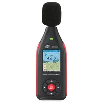 GT1355A Décibel Mètre Testeur de niveau sonore avec stockage logiciel Mesureur de volume sonore Instruments de mesure de niveau
