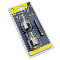 Ouvre-tuyau PPR 1/2" et 3/4" (2 pièces) pour filetages internes et externes