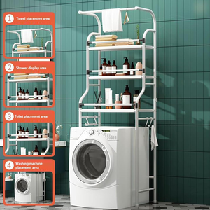 Organizador de Lavandería Independiente, Estante de Almacenamiento de 3 Niveles para Sobre la Lavadora - Product Image 2