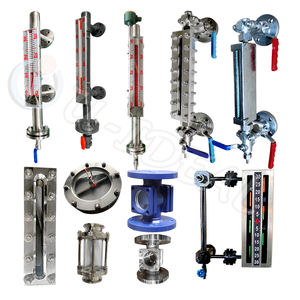 चुंबकीय फ्लैप फ्लोट/रिफ्लेक्स ट्यूबलर स्तर मापने वाला उपकरण निर्मित तरल पानी/तेल/ईंधन टैंक दृष्टि ग्लास - Product Image 1