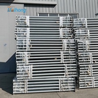 Puntal de Acero para Edificios Comerciales, Puntal de Soporte Galvanizado Anticorrosión para Centros Comerciales, Talleres y Encofrados Residenciales