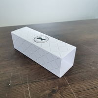 Manchon d'emballage en carton gaufré personnalisé en papier artistique, recyclable et pliable, pour chaussettes en fourrure - Étiquettes et dossiers imprimés sur mesure