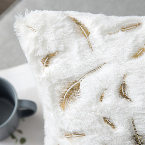 Federa per la casa del giorno <span class=keywords><strong>di</strong></span> natale, copricuscino in oro, - Product Image 3