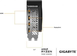Radeon 7800 Gaming OC 16GB 256-bit GDDR6 Desktop Graphics Card 3X WINDFORCE Fans New GV-R78XTGAMING OC-16GD Giga RX 7800 Gaming - Product Image 6