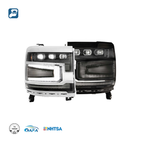 Kit de carrosserie Followwish Pickup 4x4 pour <span class=keywords><strong>Chevrolet</strong></span> <span class=keywords><strong>Silverado</strong></span> 1500 2500 3500 HD 2012, phares 03-06 pour <span class=keywords><strong>Chevrolet</strong></span> <span class=keywords><strong>Silverado</strong></span> - Product Image 3