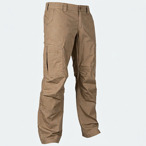 Pantalones de trabajo extragrandes, ligeros, cortavientos, impermeables para hombre, para senderismo al aire libre, de cintura media, con cremallera, multibolsillos, de pierna recta. - Product Image 1
