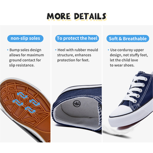 ホットセールキッズカジュアルキャンバスシューズロートップブランドキッズ子供用キャンバスシューズカスタムガールボーイズスクールキャンバススニーカーシューズ - Product Image 5
