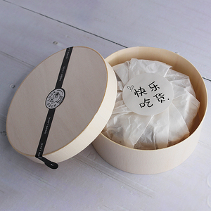 Vòng Bánh hộp gỗ tùy chỉnh cấp thực phẩm hộp rõ ràng West Point Bánh hộp pho mát bán buôn - Product Image 5