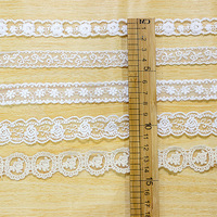 ERKOUMI HOT SALE Bordir Mewah Dekoratif Multi Warna Motif Bunga Mawar dari Kain Katun Mesh 1.8-2.6cm Renda untuk Pakaian Pernikahan Lolita