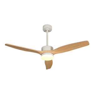 Modern Silent DC Motor Wooden 3 Blade <b>Ceiling</b> <b>Fan</b> with Dimmable LED Light <b>for</b> Living Room Home Decoration - Product Image 4