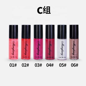 Lucidalabbra impermeabile rossetto liquido opaco facile da trasportare rosso antiaderente Set per il trucco per la tinta delle labbra - Product Image 6