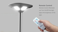 Contrôleur solaire MPPT pour batterie LiFePO4, lampadaire solaire de jardin LED étanche IP65 avec angle de faisceau de 360°