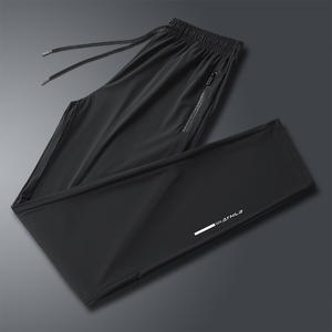 Pantalones Largos Ultrafinos de Seda de Hielo para <span class=keywords><strong>Hombre</strong></span>, de Secado Rápido, para Deportes al Aire Libre de Verano, Transpirables y que Absorben el Sudor, Pantalones Casuales - Product Image 3