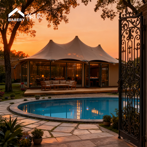 コンテナハウススチール構造耐火性使いやすいモダンデザインリゾートヴィラ - Product Image 4