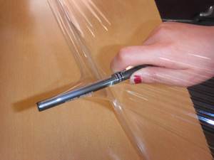 Factory Direct Sale Hand Stretches Lldpe Film Machine Wrapping of Pallets Packing <b>Plastic</b> <b>Printed</b> Stretch Wrap 50cm*250m*18um - Product Image 6