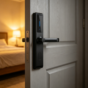 ระบบจัดการห้องพักโรงแรมอัจฉริยะ Hot Slim Smart Lock พร้อมโครงอะลูมิเนียมแบบ Broken Bridge ขนาดมาตรฐาน 22*238 รุ่น F901RF - Product Image 1