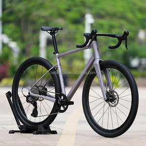 Bicicleta de Gravel Factory G2max de 12 velocidades, neumáticos 700*50c, cuadro de aluminio Al6061 todoterreno, horquilla de fibra de carbono de alto módulo G2max (rs-12s) - Product Image 5