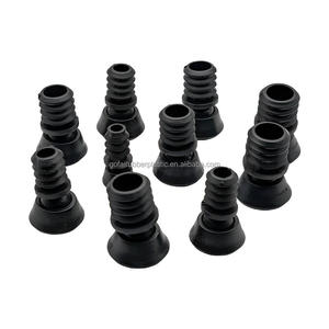 Pied de nivellement pour meubles, vente en gros usine, insert de tube pivotant en plastique, support antidérapant pour chaise et tube rond - Product Image 3
