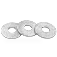 GB97 DIN125 Hot Dip Galvanized Plain Washers Round Flat Washer Galvanized Fastener Flash Plate Washer