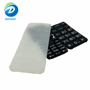 Deson Custom TV air conditioning keyboard waterproof Soft Silicone Quilt Button capacitive button sticker