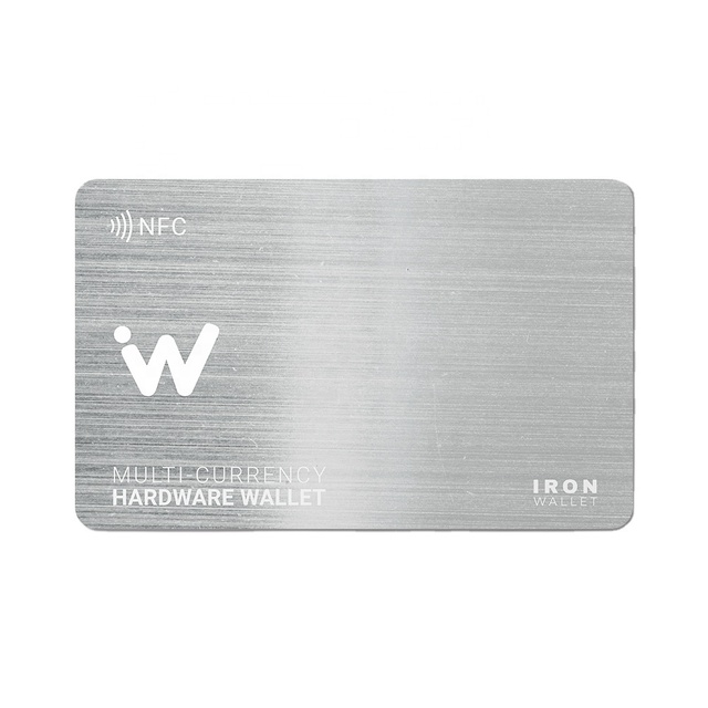 NFC RFID Mini Tag NTAG(R) 216 Chip Stainless Steel Business Card for Hotel Use Waterproof Key Card