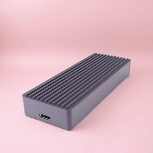 Transfert <span class=keywords><strong>rapide</strong></span> 40Gbps Clé M & B Type C USB4.0 Boîtier de disque dur <span class=keywords><strong>externe</strong></span> Boîtier <span class=keywords><strong>SSD</strong></span> en aluminium pour M.2 NVME Fastest NVME M.2 USB 4.0 - Product Image 2