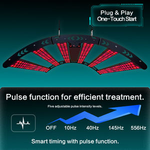 Control remoto 6 longitudes de onda 700 vatios KingBrite <span class=keywords><strong>Led</strong></span> Barra de terapia de luz roja para caballos Equine Therapy <span class=keywords><strong>Solarium</strong></span> - Product Image 3