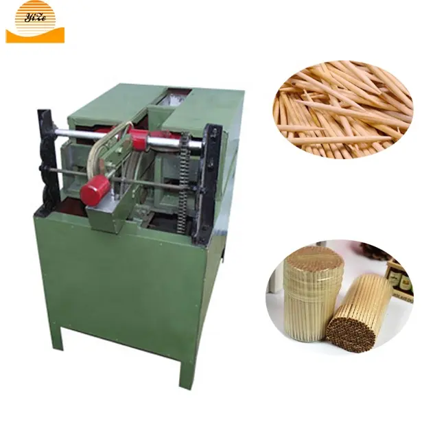 Bamboe stok making machine houten bamboe tandenstoker productielijn machine