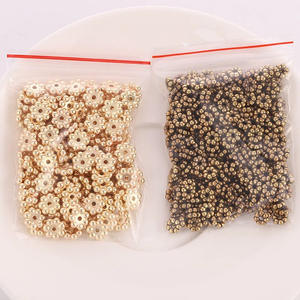 Cuentas Espaciadoras Redondas de Acero Inoxidable con Recubrimiento PVD en Oro de 18K, Resistentes al Deslustre, Color Negro, 6mm, Orificio de 1mm, para Fabricación de Joyería DIY - Product Image 3