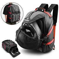 NiceCNC 35L Sac à dos pour casque de moto de grande capacité avec compartiment à chaussures