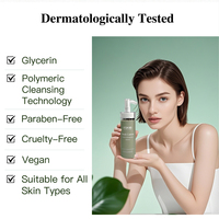 Crème nettoyante visage à base d'acides aminés FDOB, nettoyage en profondeur, éclaircissante, nourrissante, régulatrice de sébum, hydratante, pour tous types de peaux
