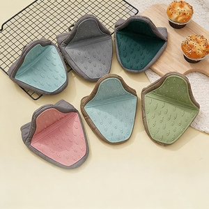 Guantes de silicona <span class=keywords><strong>para</strong></span> horno, <span class=keywords><strong>manoplas</strong></span> de <span class=keywords><strong>cocina</strong></span>, pinzas <span class=keywords><strong>para</strong></span> olla, guantes antideslizantes <span class=keywords><strong>y</strong></span> gruesos <span class=keywords><strong>para</strong></span> aislamiento térmico, herramientas de repostería - Product Image 1