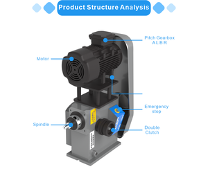 Tête <span class=keywords><strong>de</strong></span> taraudage automatique CNC pour le taraudage <span class=keywords><strong>de</strong></span> fils - Product Image 1