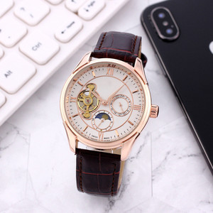 Orologio Meccanico da Uomo con Tourbillon e Quadrante Romano Oujia, Cinturino in Acciaio Inossidabile, Impermeabile 30M, per Commercio Estero Transfrontaliero - Product Image 6